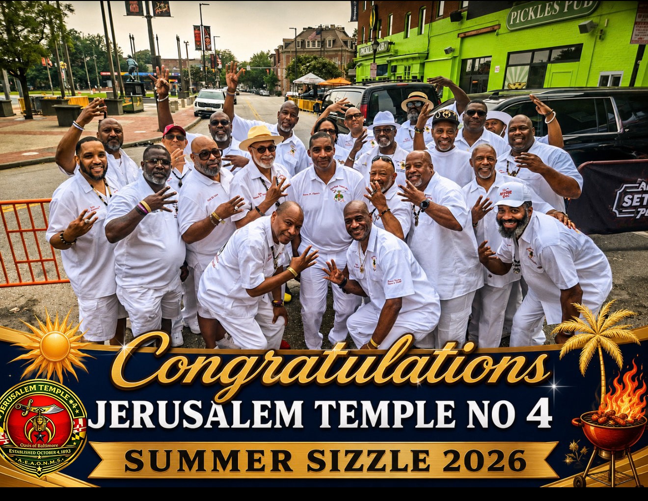 Nobles and guests gather for the Summer Sizzle celebration