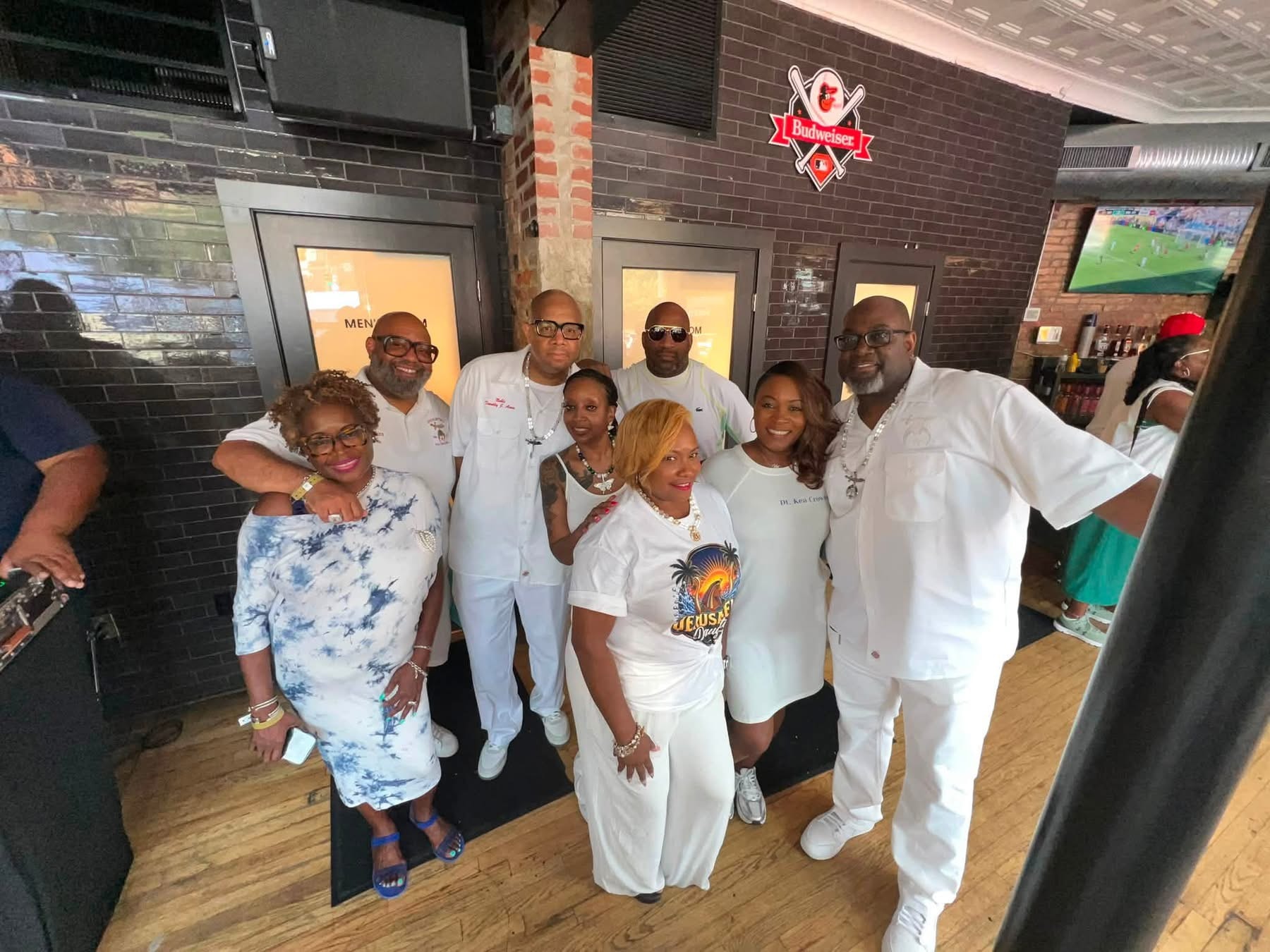 Group photo at the Summer Sizzle celebration